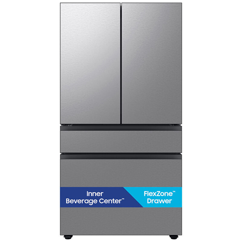 Samsung RF70F29DER Bespoke 36 in. 28.9 cu. ft. Smart 4-Door French Door Refrigerator with Internal Water Autofill Pitcher & Beverage Center - Fingerprint Resistant Stainless Steel