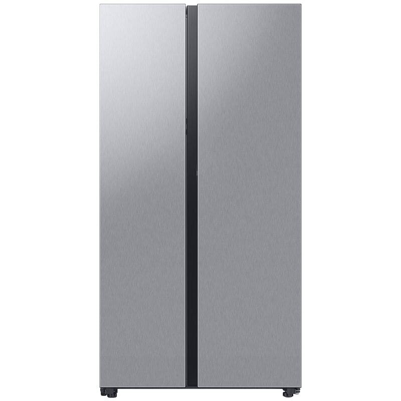 Samsung RS28CB7600QL Bespoke 36 in. 28 cu. ft. Smart Side by Side Refrigerator withInternal Water Dispenser - Stainless Steel