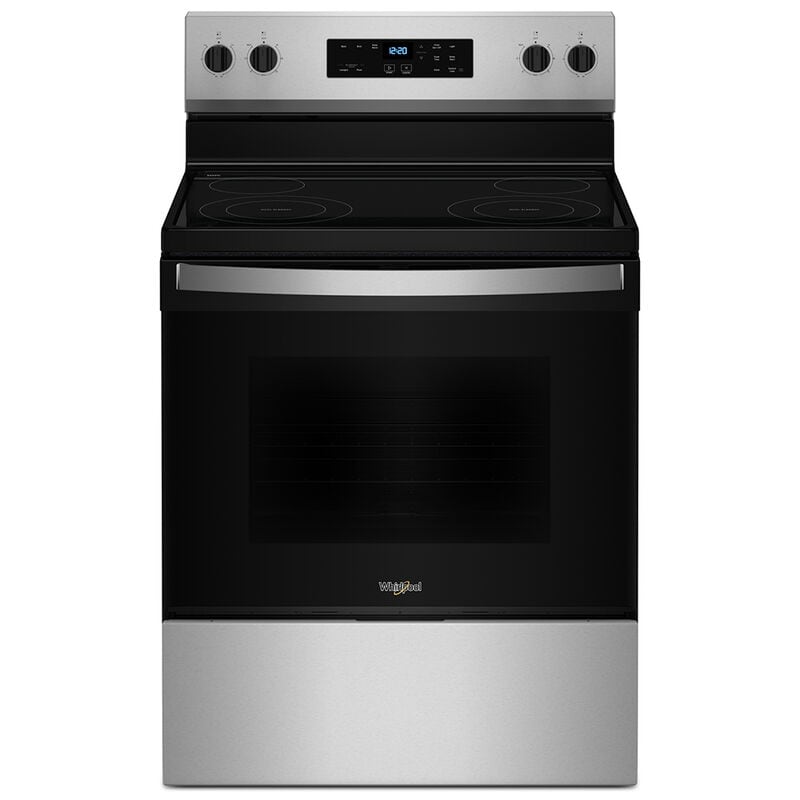 Whirlpool 30 in. 5.3 cu. ft. Electric Range with Radiant Burners - Stainless Steel