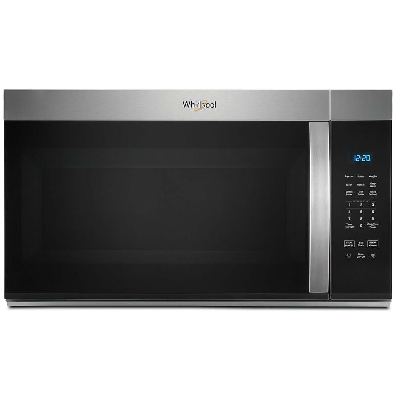 Whirlpool WMMS3130RS 30 in. 1.7 cu. ft. 1000W Over-the-Range Microwave with 300 CFM - Stainless Steel