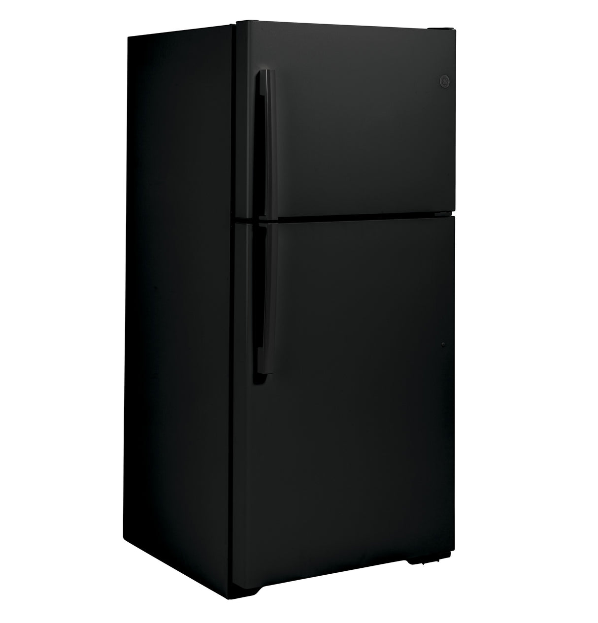 GE GTE19JTNRBB - 19.2 Cu. Ft. Top-Freezer Refrigerator - Black
