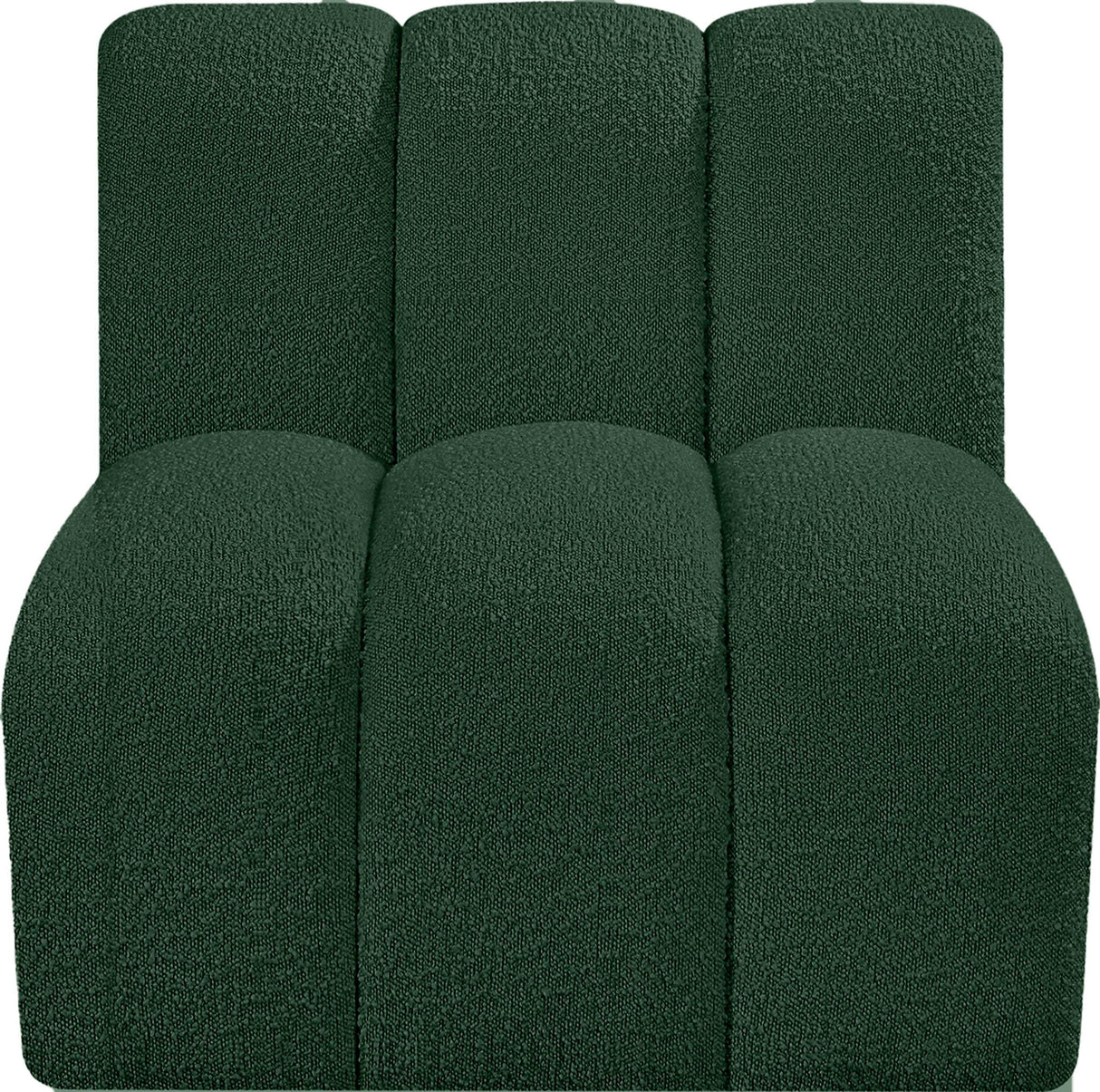 Arc - Boucle Fabric Straight Chair