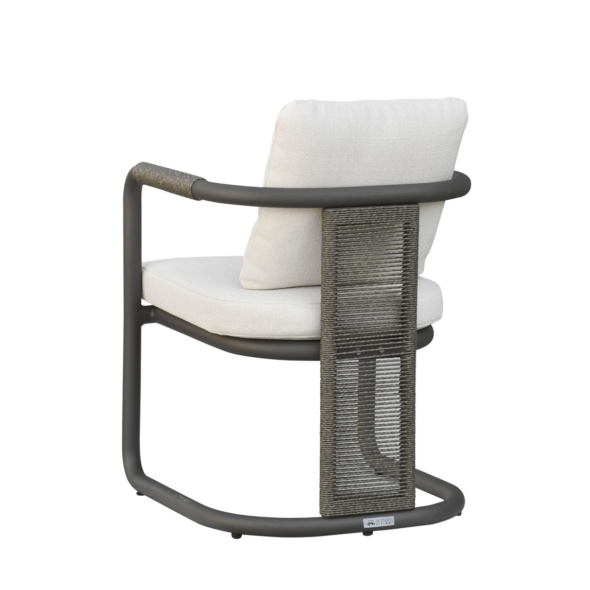 Dorado - Outdoor Dining Chair (Set of 2) - Off-White / Gray
