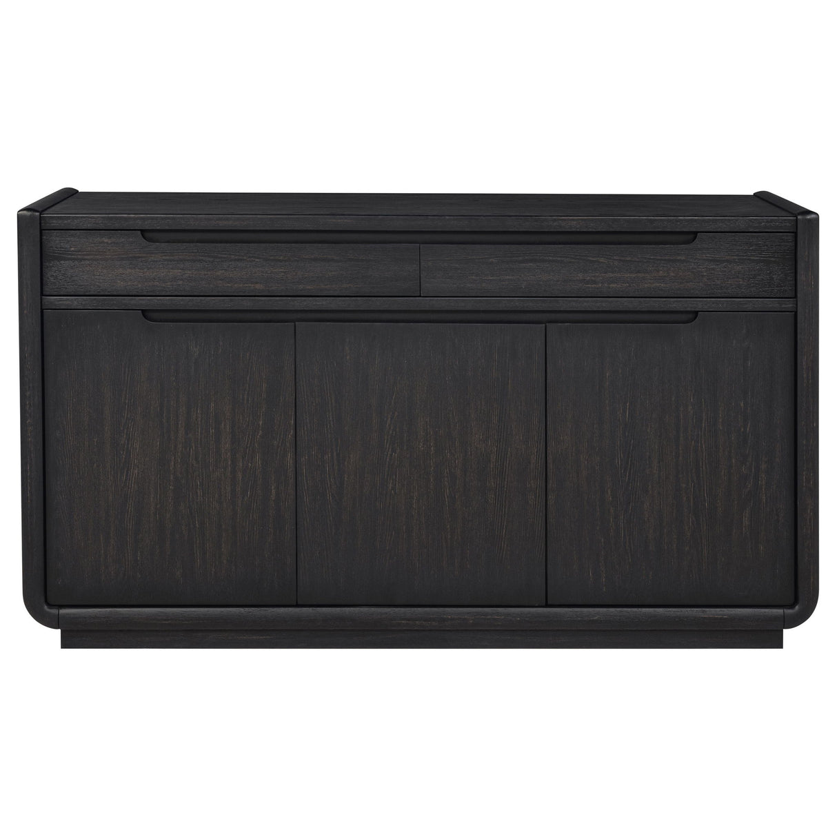 Bangor - 2 Drawer Dining Sideboard Server - Black