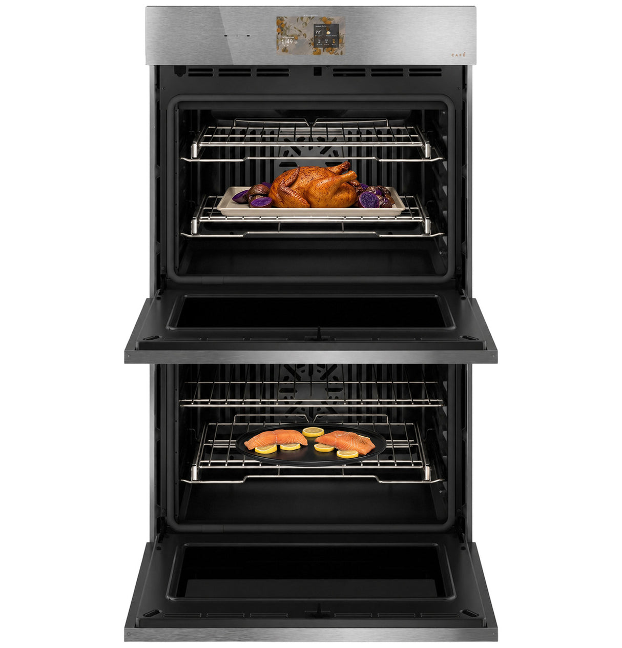 Café CTD90DM2ZS5 Double Wall Oven - cooking