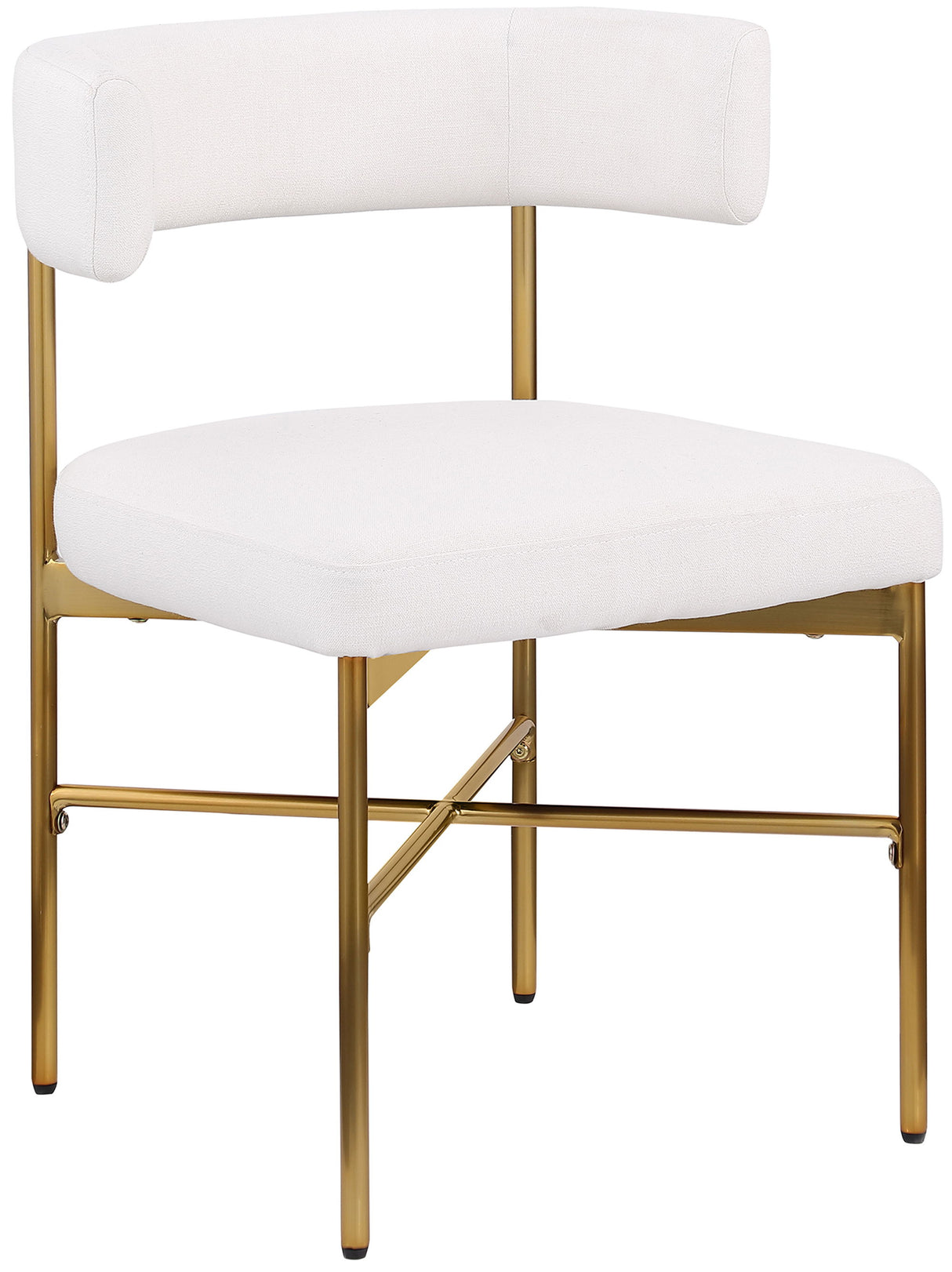 Rivage - Durable Dining Chair With Gold Frame (Set of 2)