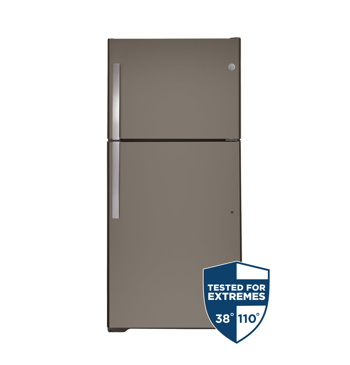 GE GTS19KMNRES - 30 in. 19.2 cu. ft. Garage Ready Top Freezer Refrigerator - Fingerprint Resistant Slate