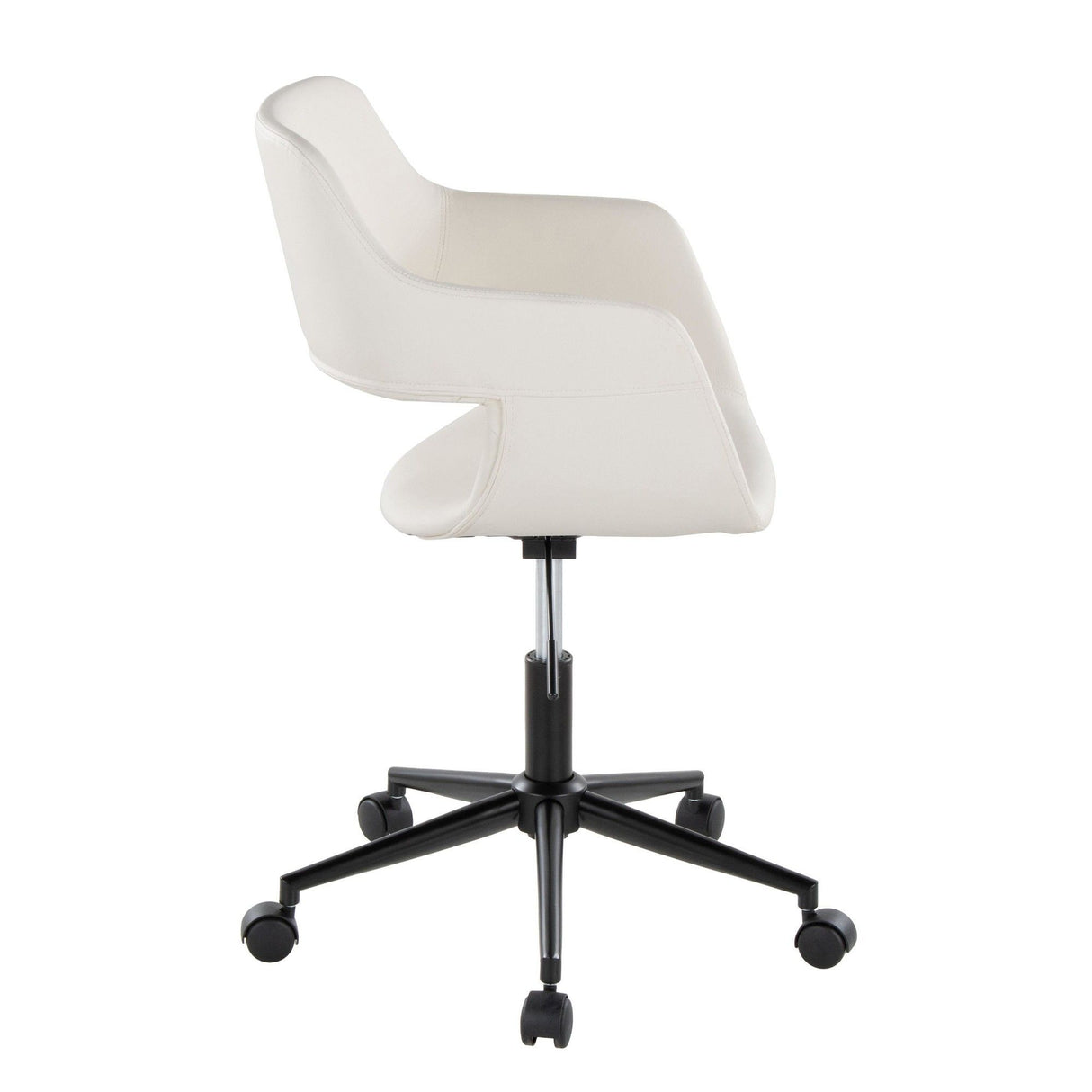 Margarite - Task Chair - Black Metal