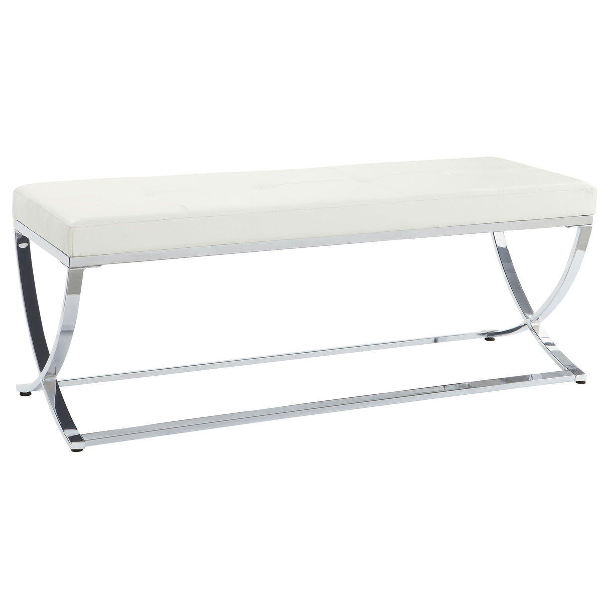 Bastien - Accent Bench - White