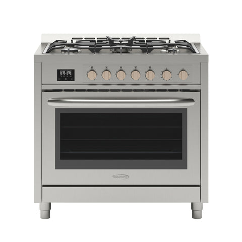 36 in. Stainless Steel Professional Gas range with Legs, KM-FR36GL-SS.