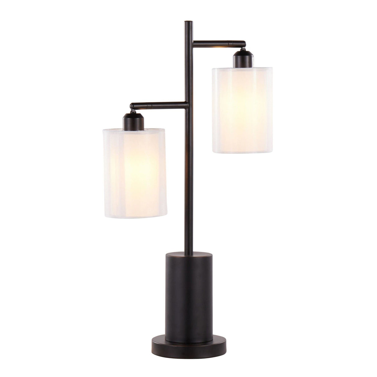 Cannes - Contemporary Table Lamp With Drum Shade