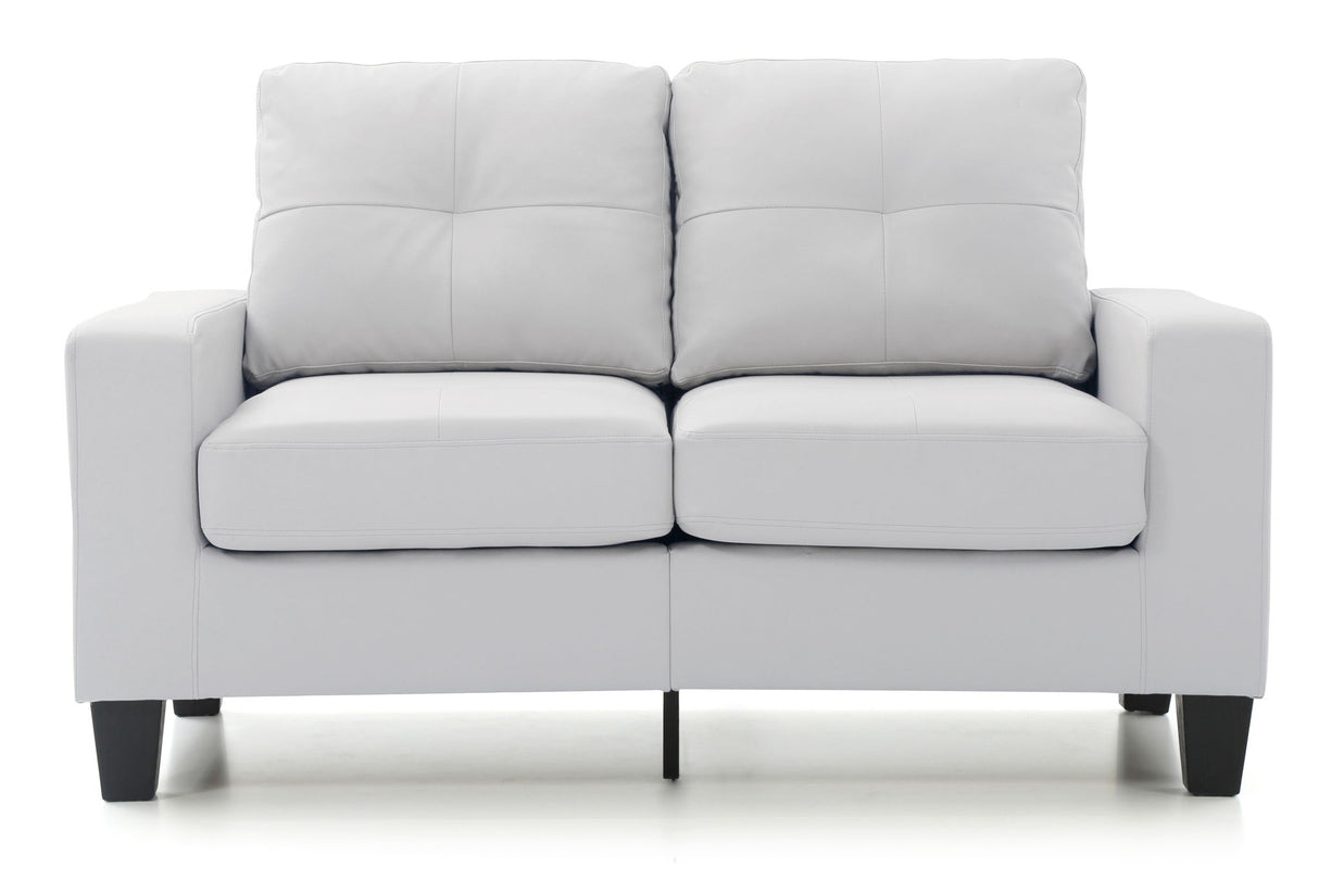 Newbury - Track Arm Loveseat For Cozy Spaces