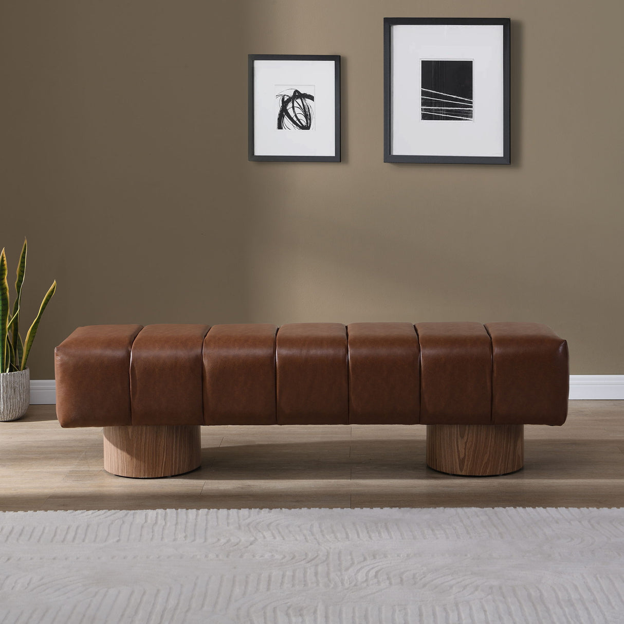 Upholstered Dining Bench For Dining Room