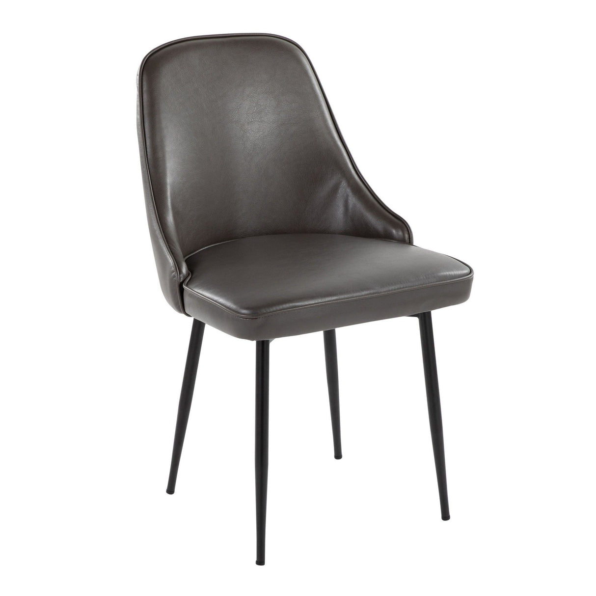 Marcel - Contemporary Dining Chair (Set of 2) - Black Frame