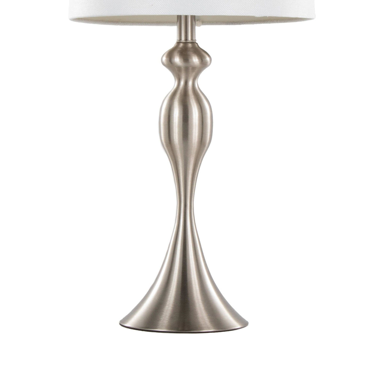 Ashland - 27" Metal Table Lamp (Set of 2) - Brushed Nickel