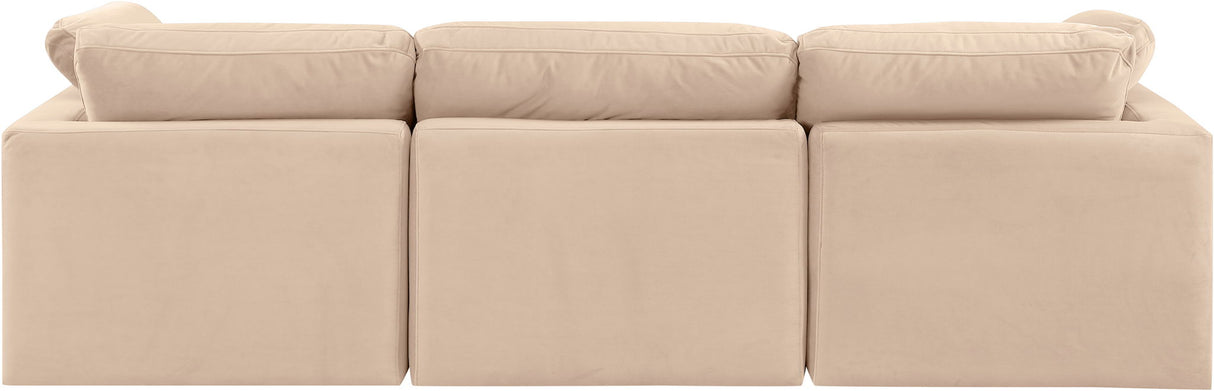Indulge - Velvet 3 Seat Modular Sofa