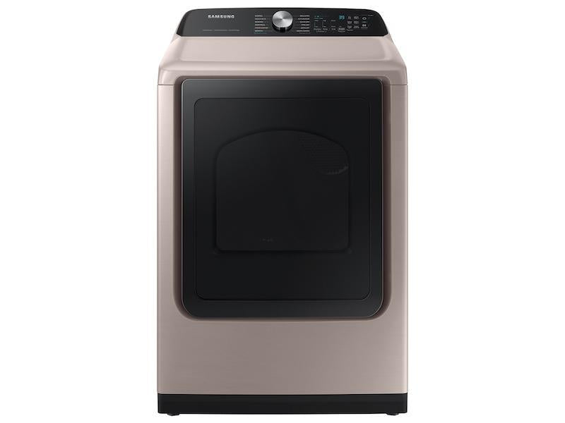 7.4 cu. ft. Smart Gas Dryer with Steam Sanitize+ in Champagne - (DVG52A5500C)