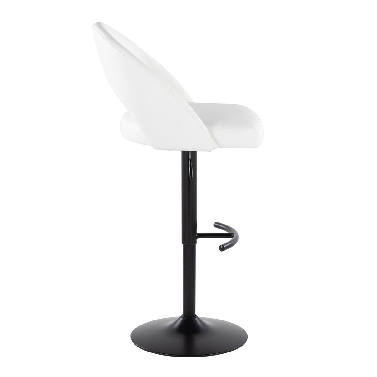 Renee - Adjustable Barstool (Set of 2) - Black Base