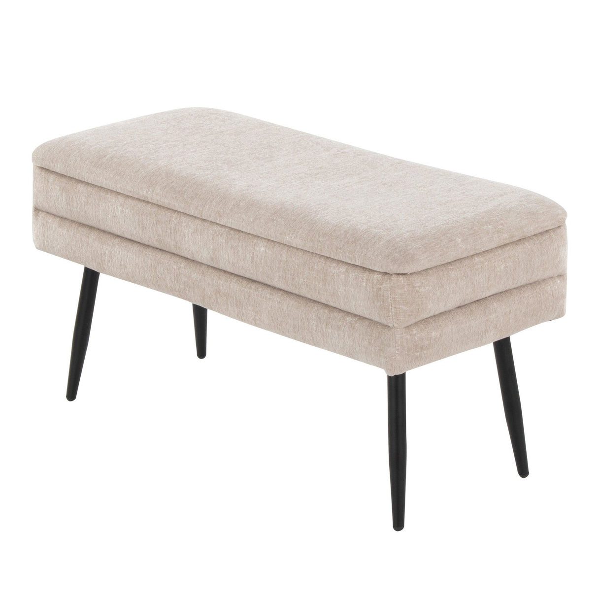 Neapolitan - Storage Bench - Black Metal