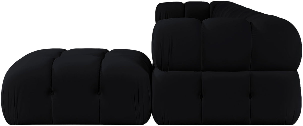 Orin - Fabric Velvet 5 Piece Modular Sectional