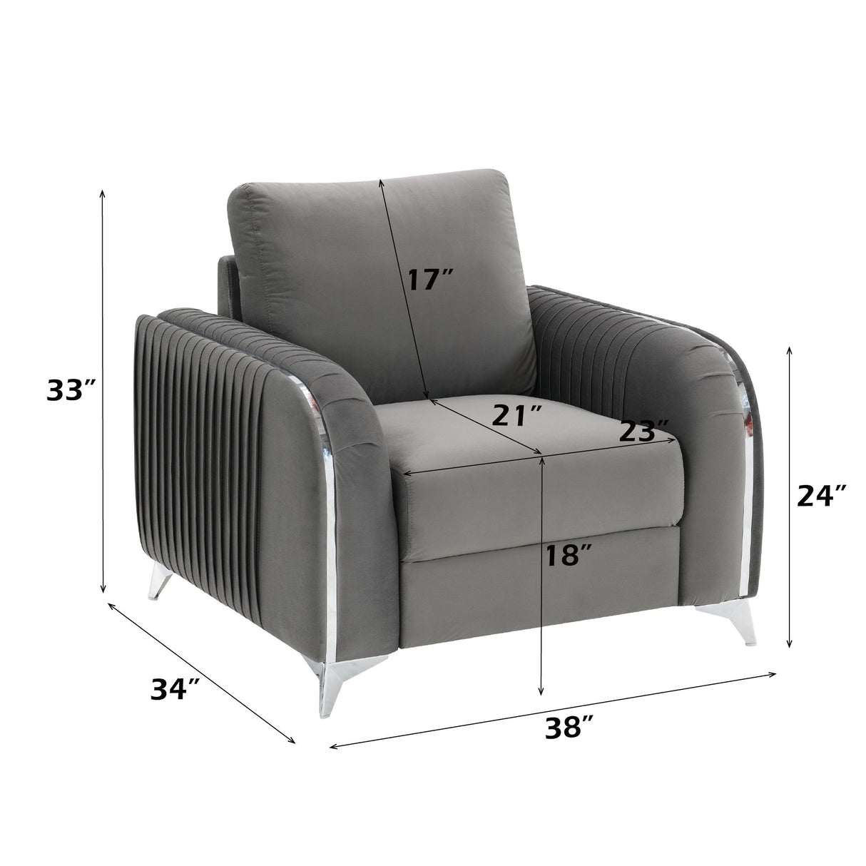 Wenona - Velvet Living Room Set