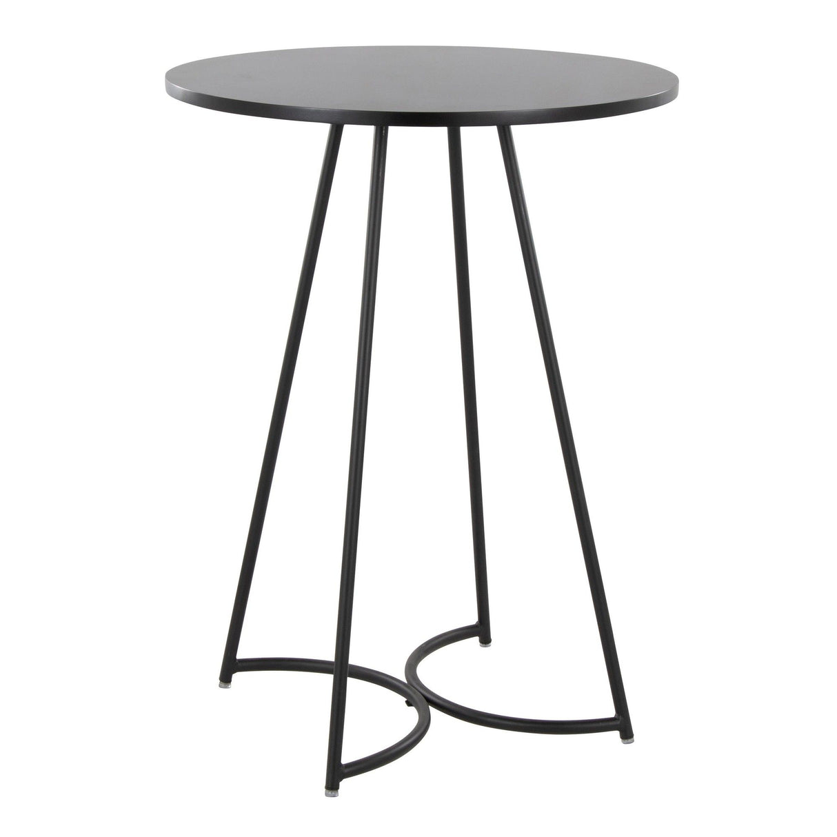 Cece - Counter Table - Black Metal