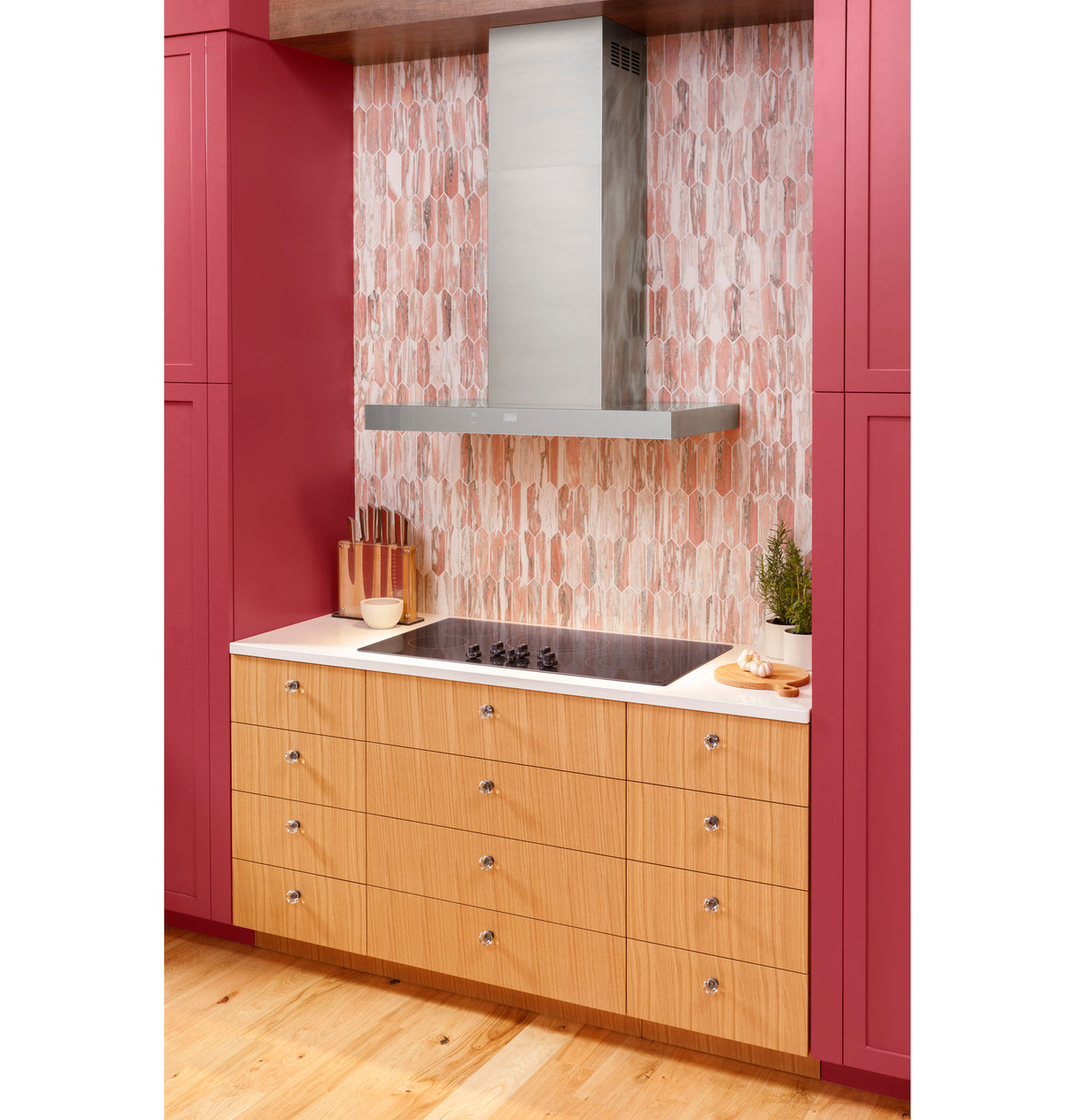 GE JEP5036DTBB - 36" Built-In Knob Control Electric Cooktop - Black