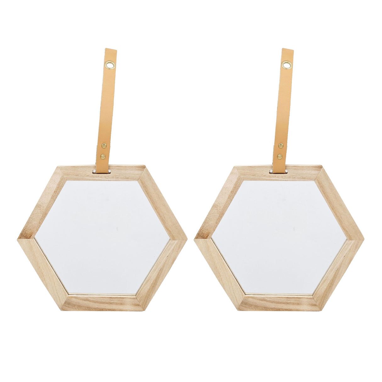 Harlan - Wall Accent Hexagon Mirror