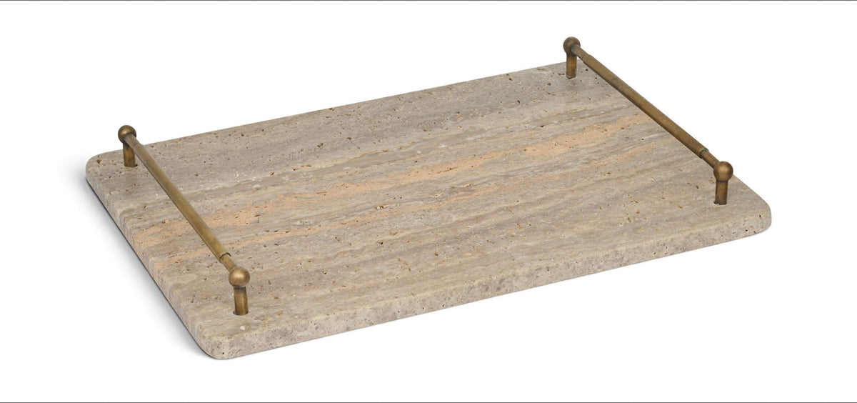 Nathan - Travertine Tray