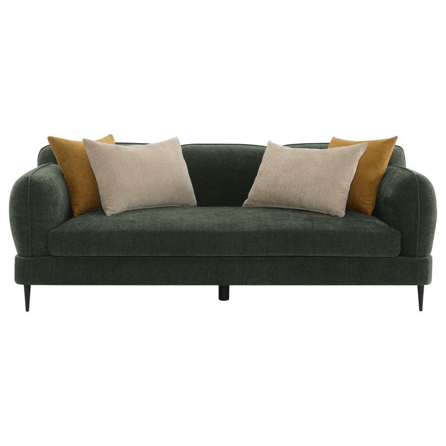 Jade - 2 Piece Chenille Upholstered Sofa Set