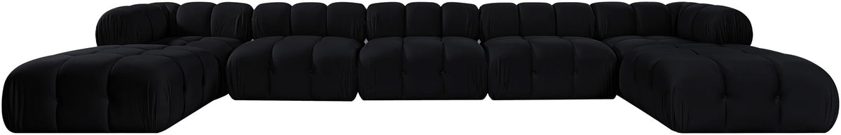 Orin - 7 Piece Modular Sectional (3 Modular Chairs, 2 Corner Chairs & 2 Ottomans)
