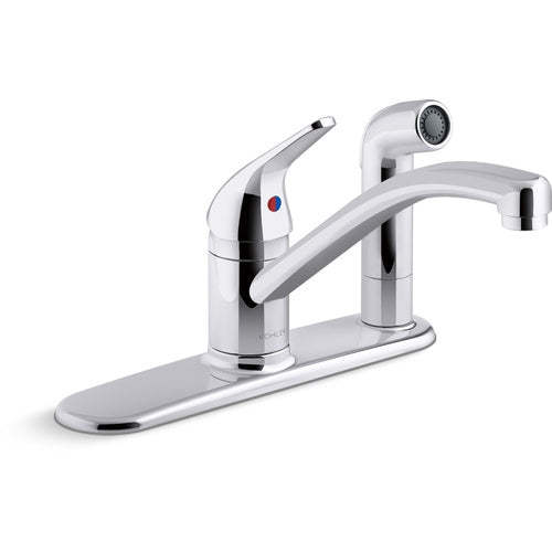 Kohler K30615-CP "Jolt" Single Handle Kitchen Faucet