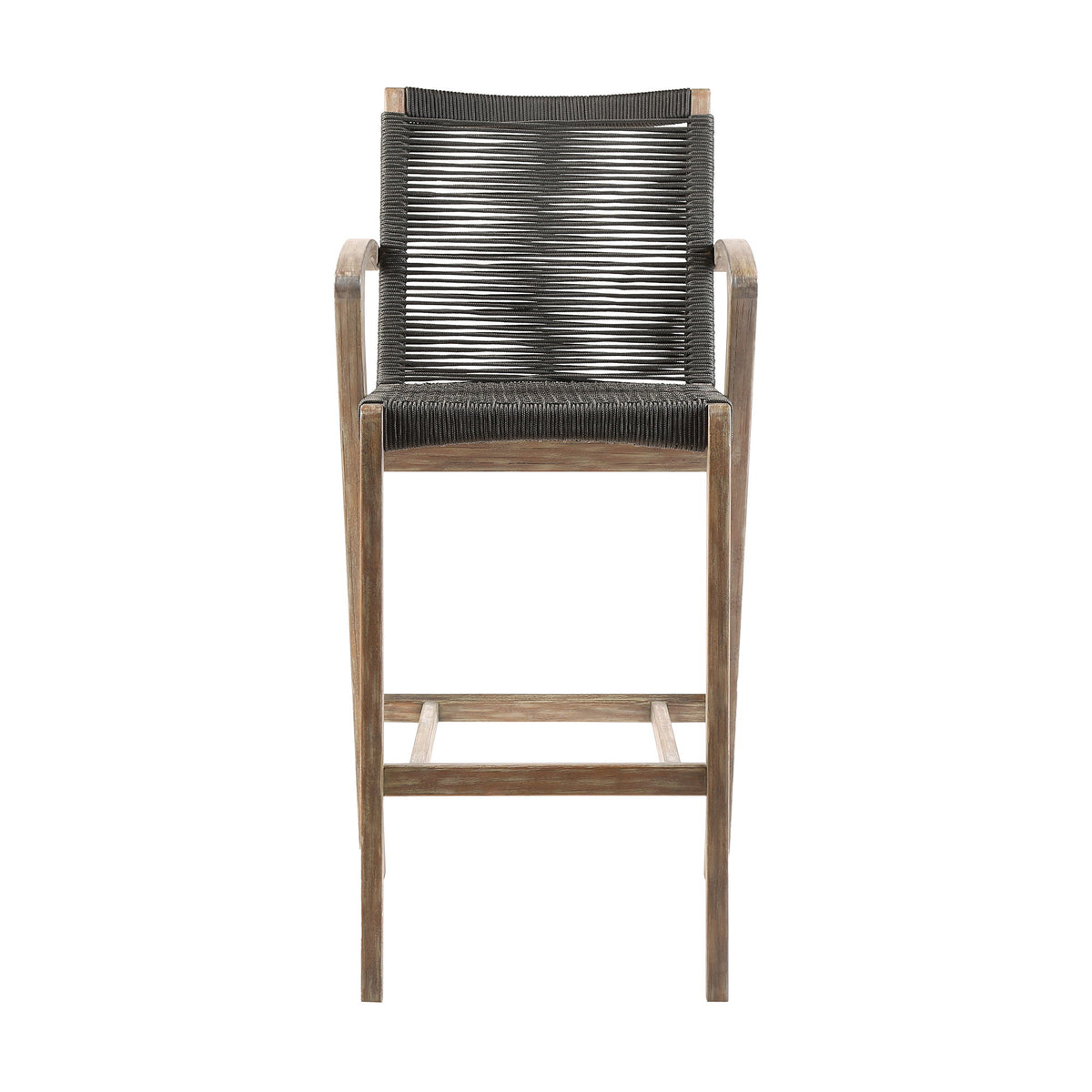 Brielle - Bar Height Stool - Light Eucalyptus / Charcoal