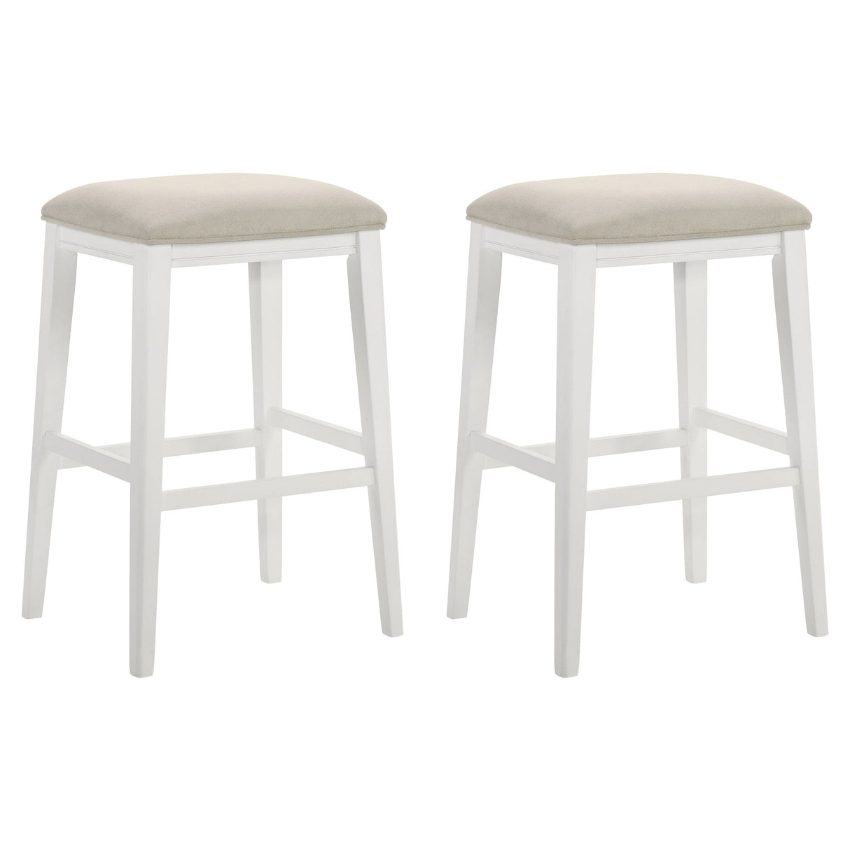 Jane - Contemporary Transitional Wood Bar Height Kitchen Bar Stool