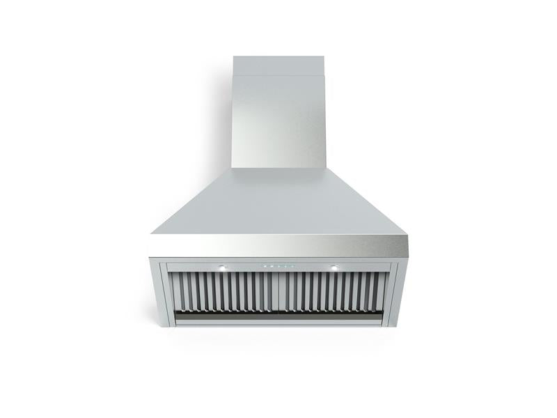 30" Designer Chimney Wall Hood- 600 CFM - 4 Speeds - (VECHW30GSS)