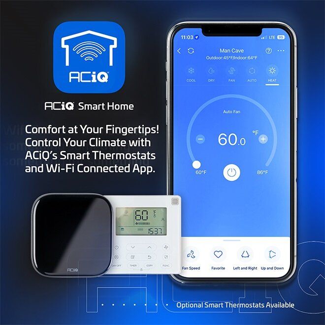 ACIQ 2.5 Ton 17 SEER2 High Efficiency Heat Pump Condenser - R454B Inverter