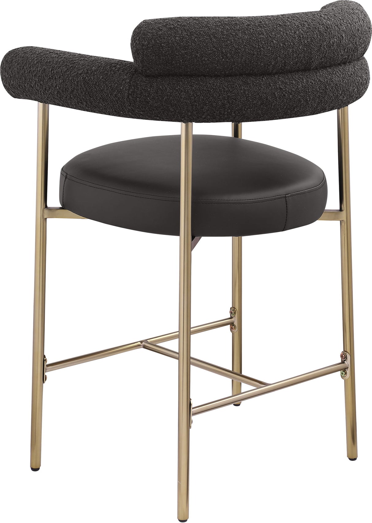 Blake - Counter Stool With Bronze Legs (Set of 2)