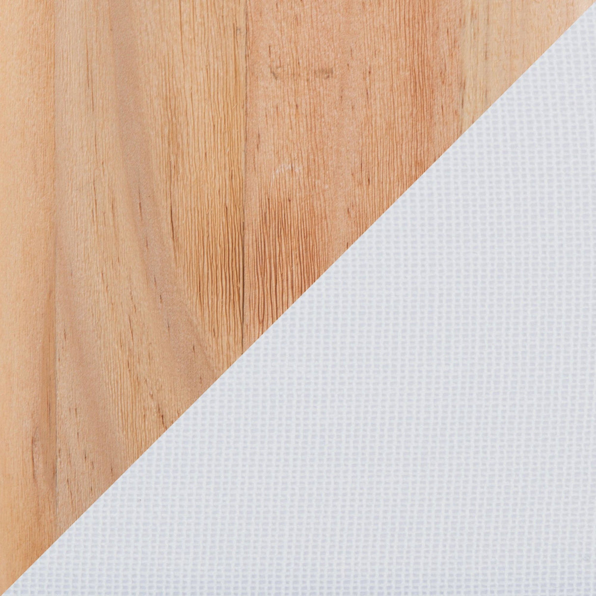 Cylinder - Ash 27" Wood Table Lamp - Ash Wood, Antique Brass, And White Linen