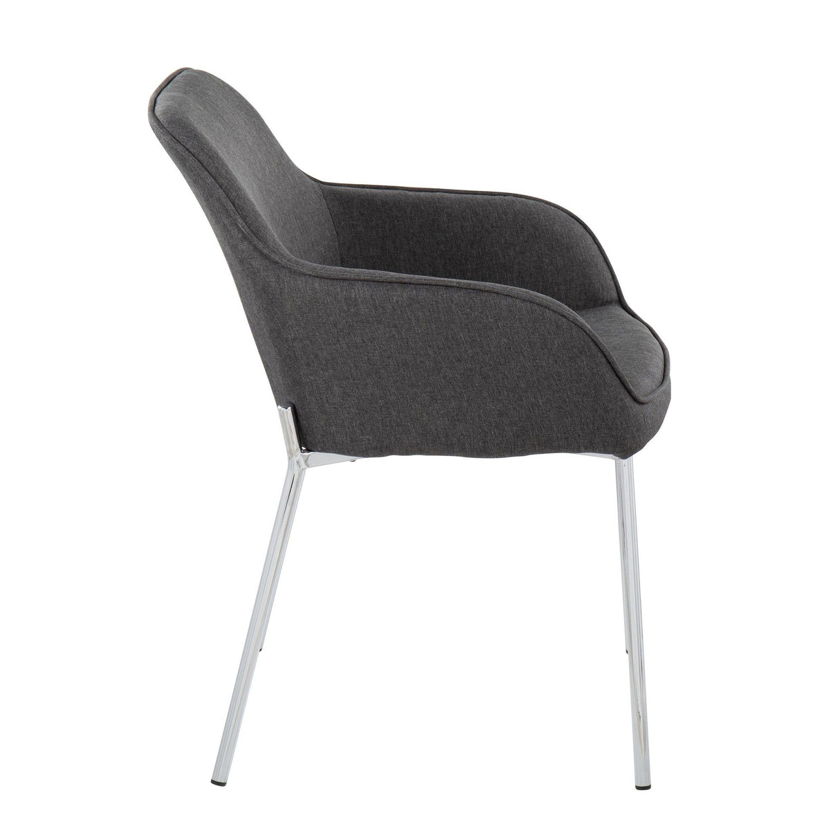 Daniella - Dining Chair - Chrome Metal (Set of 2)