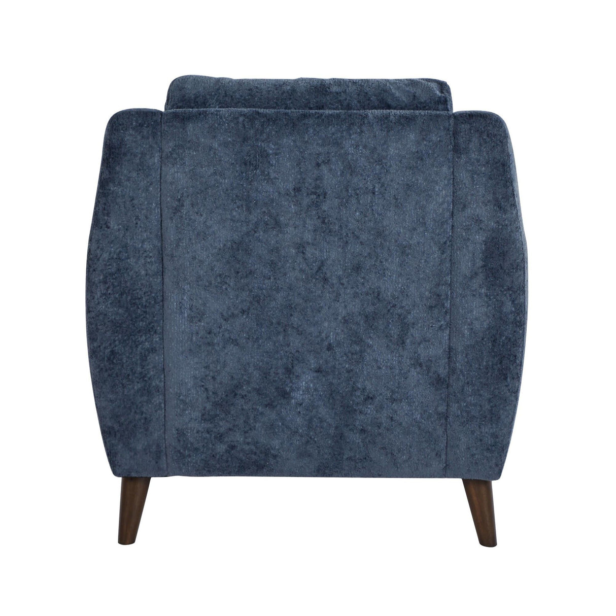 Carly - Upholstered Contemporary Armchair - Espresso Wood