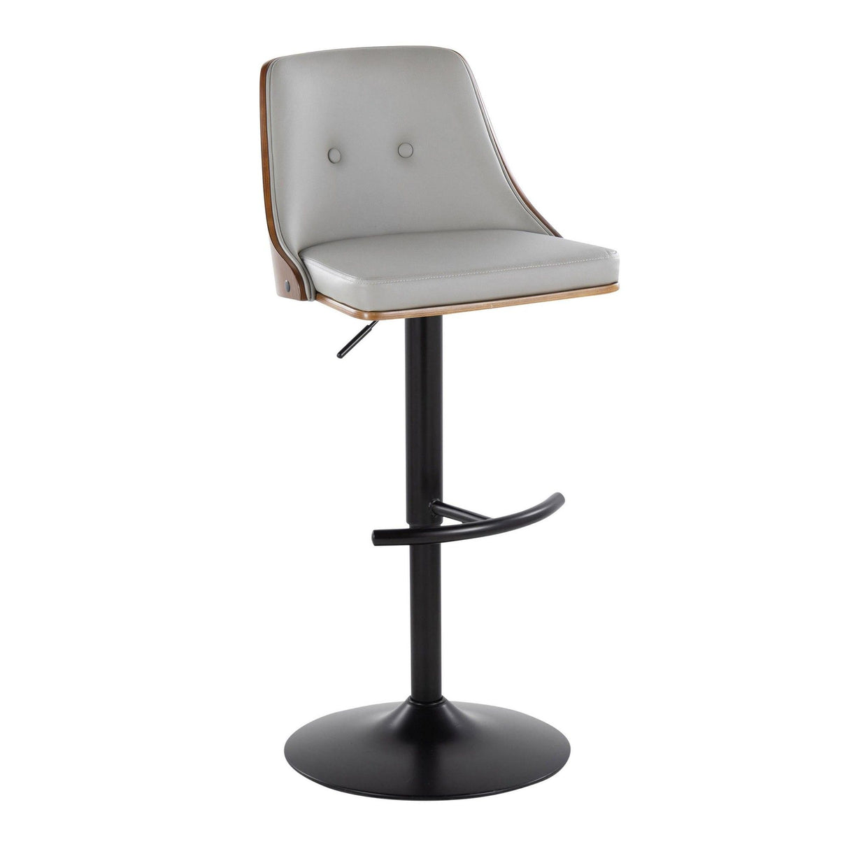 Gianna - Adjustable Barstool (Set of 2) - Black Base