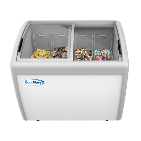 50 in. Display Ice Cream Freezer - 12 cu ft. MCF-12C.