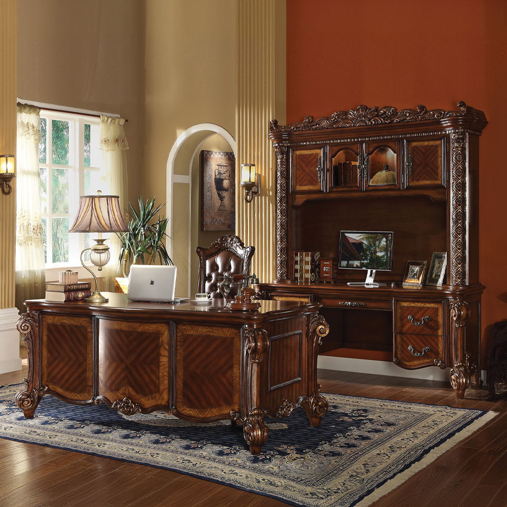 Vendome - Computer Desk & Hutch