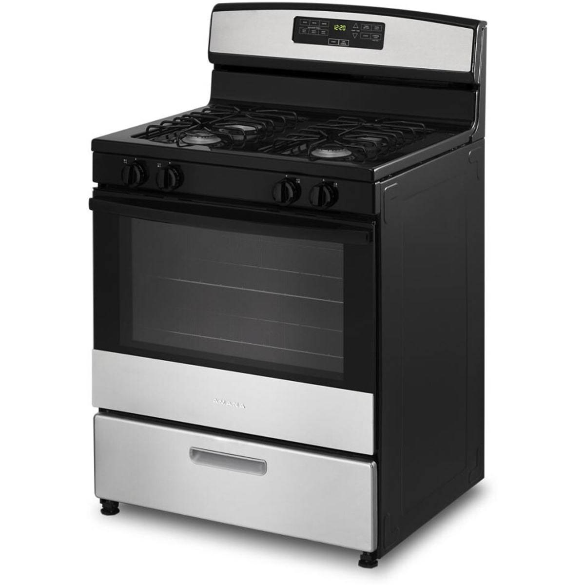 Amana AGR6303MMS 30" 5.1 cu. ft. Freestanding Gas Range in Stainless Steel