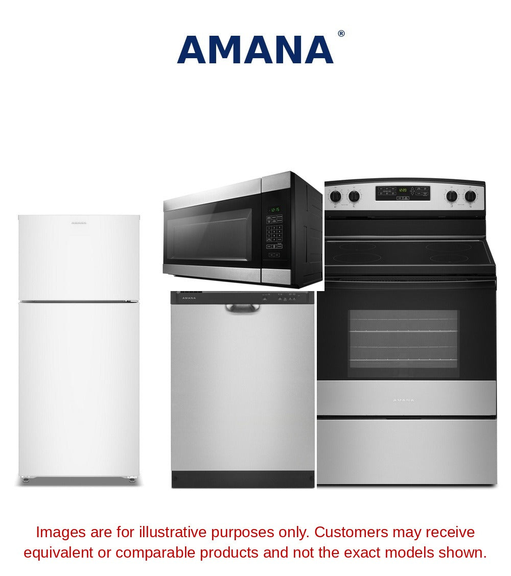 4-Piece Full Kitchen Package (Stove + Microwave + Dishwasher + Refrigerator) - Standard