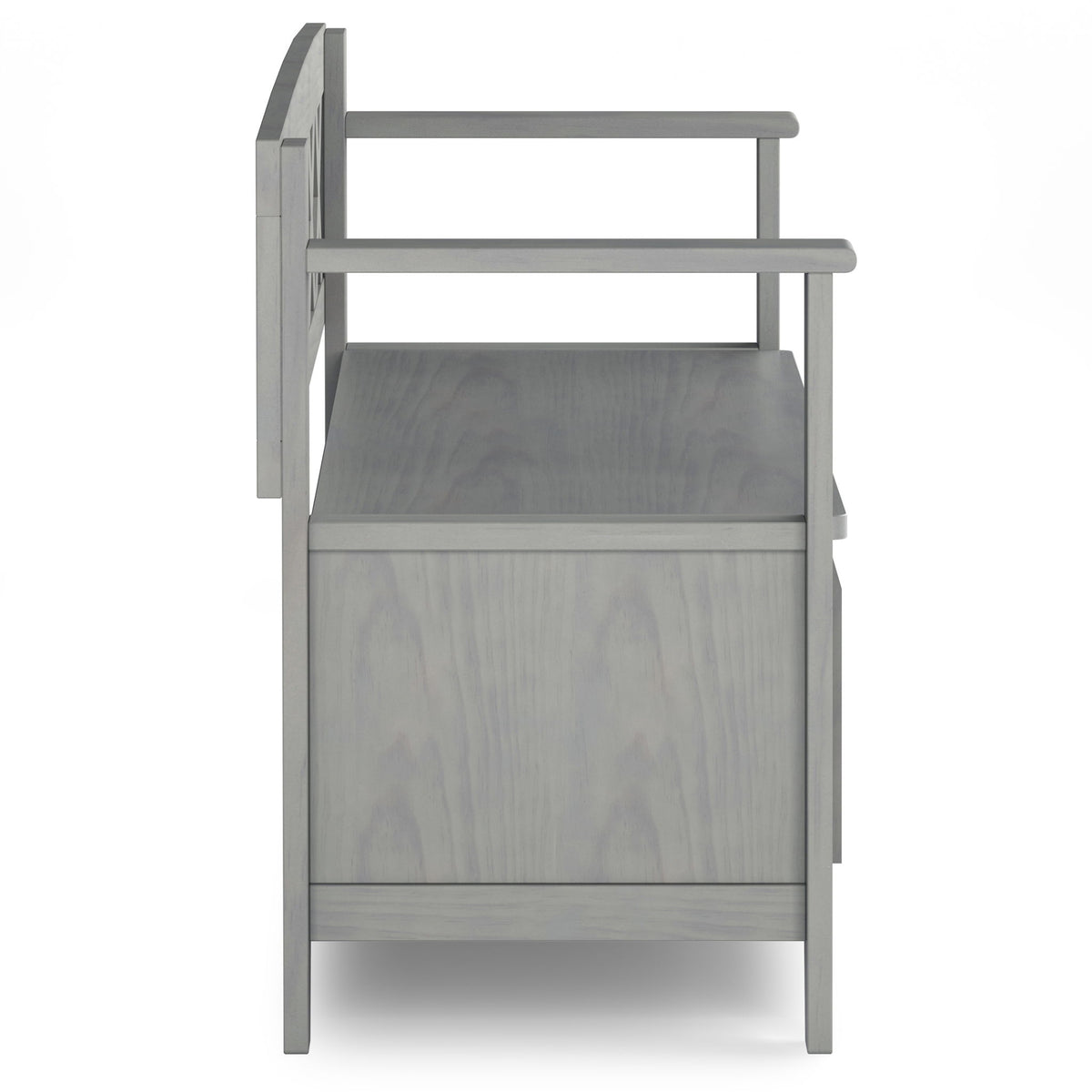 Amherst - Entryway Storage Bench - Gray