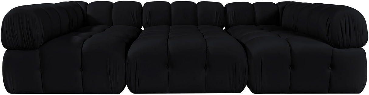 Orin - Velvet 6 Piece Modular Sectional