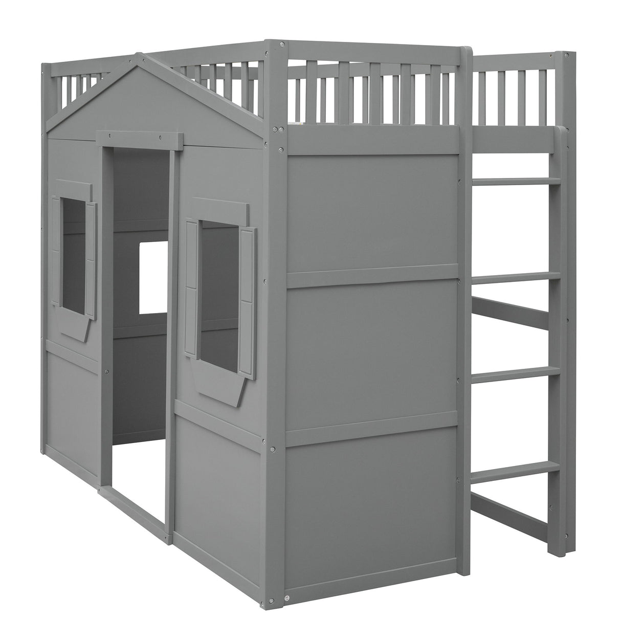 House Loft Bed With Ladder