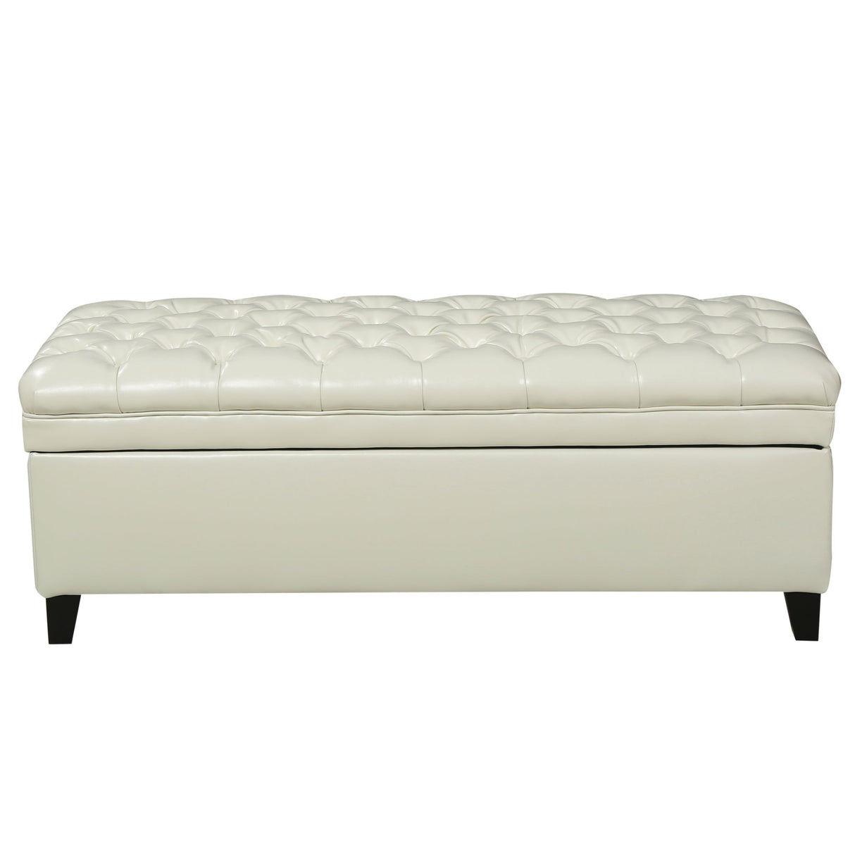 Juliana - Storage Ottoman With Birch Legs