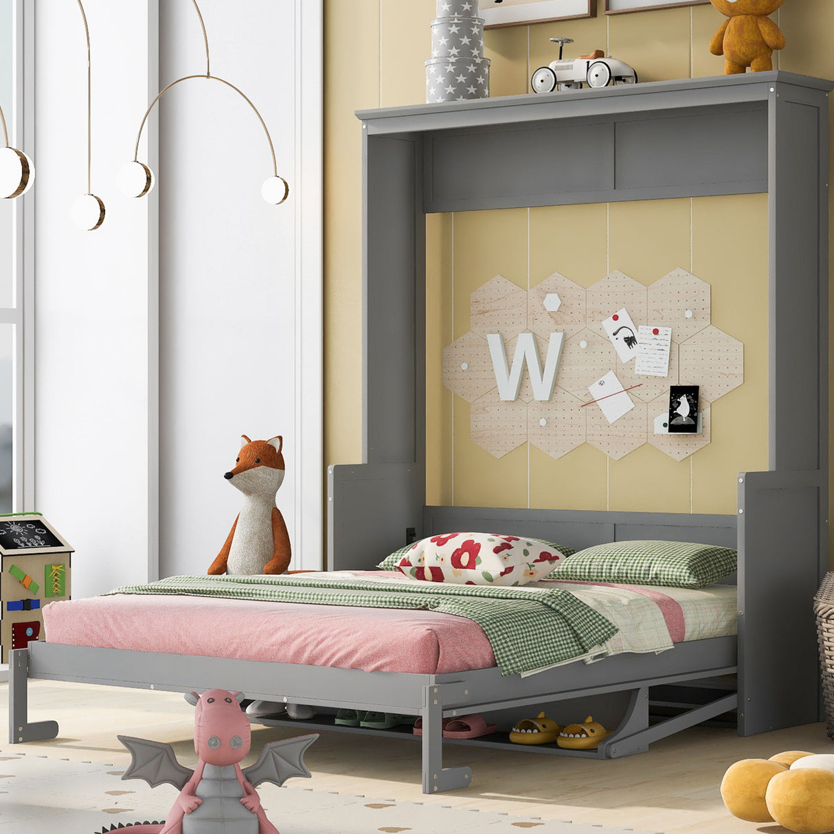 Murphy Bed With Shelf